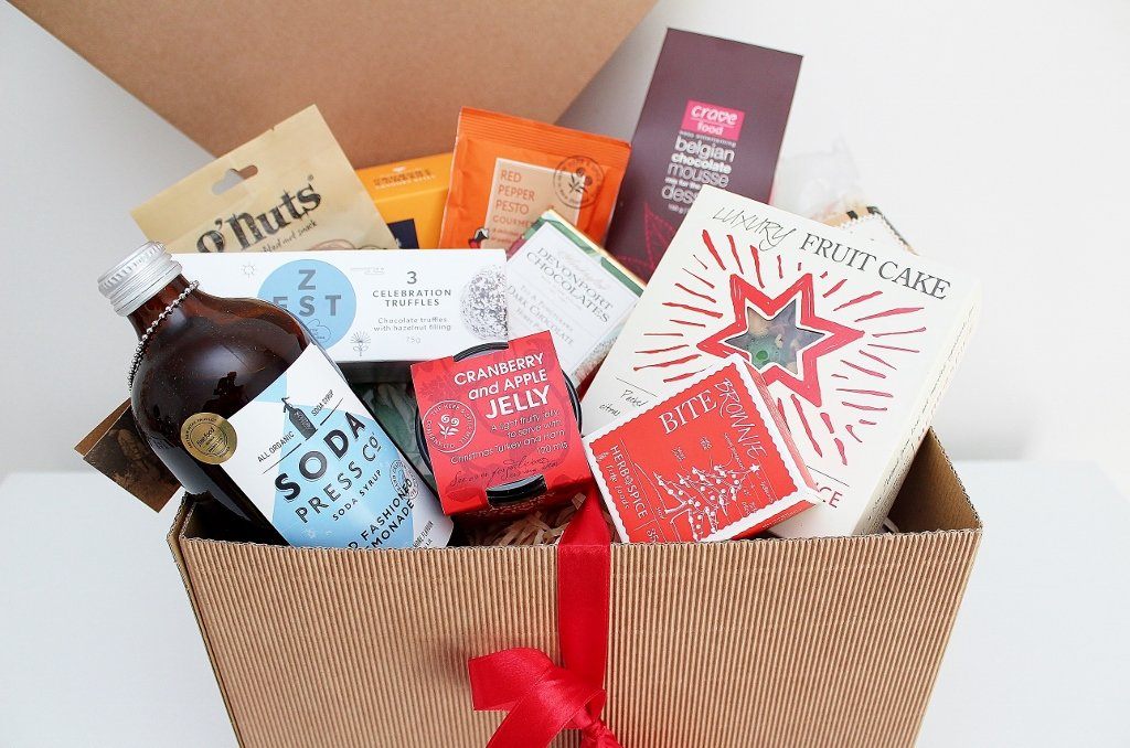 The Festive Artisan Food Christmas Box Christmas Gift Idea The Gift