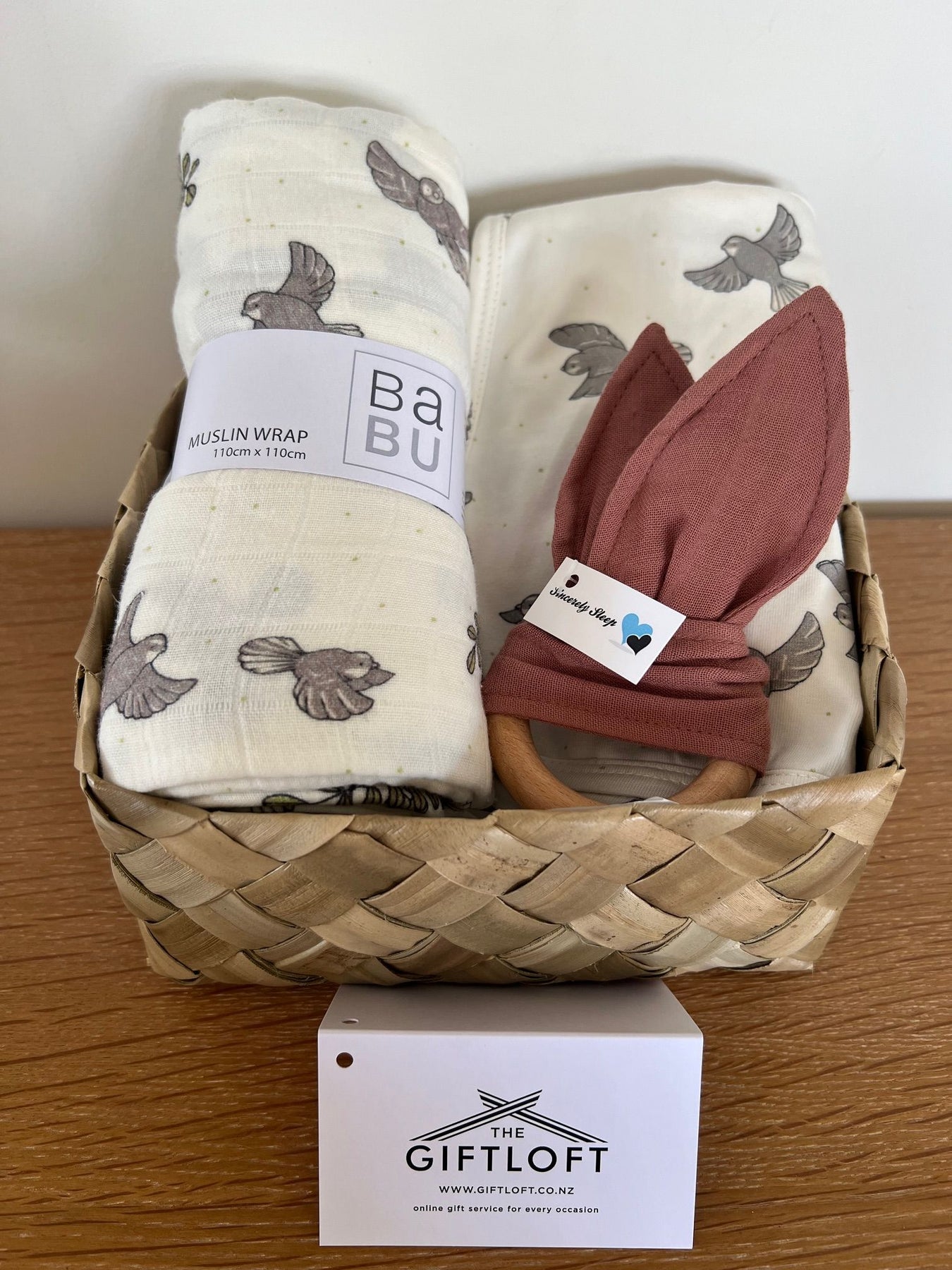 Babu Baby Gift Basket Newborn Baby Gift The Gift Loft (NZ) The