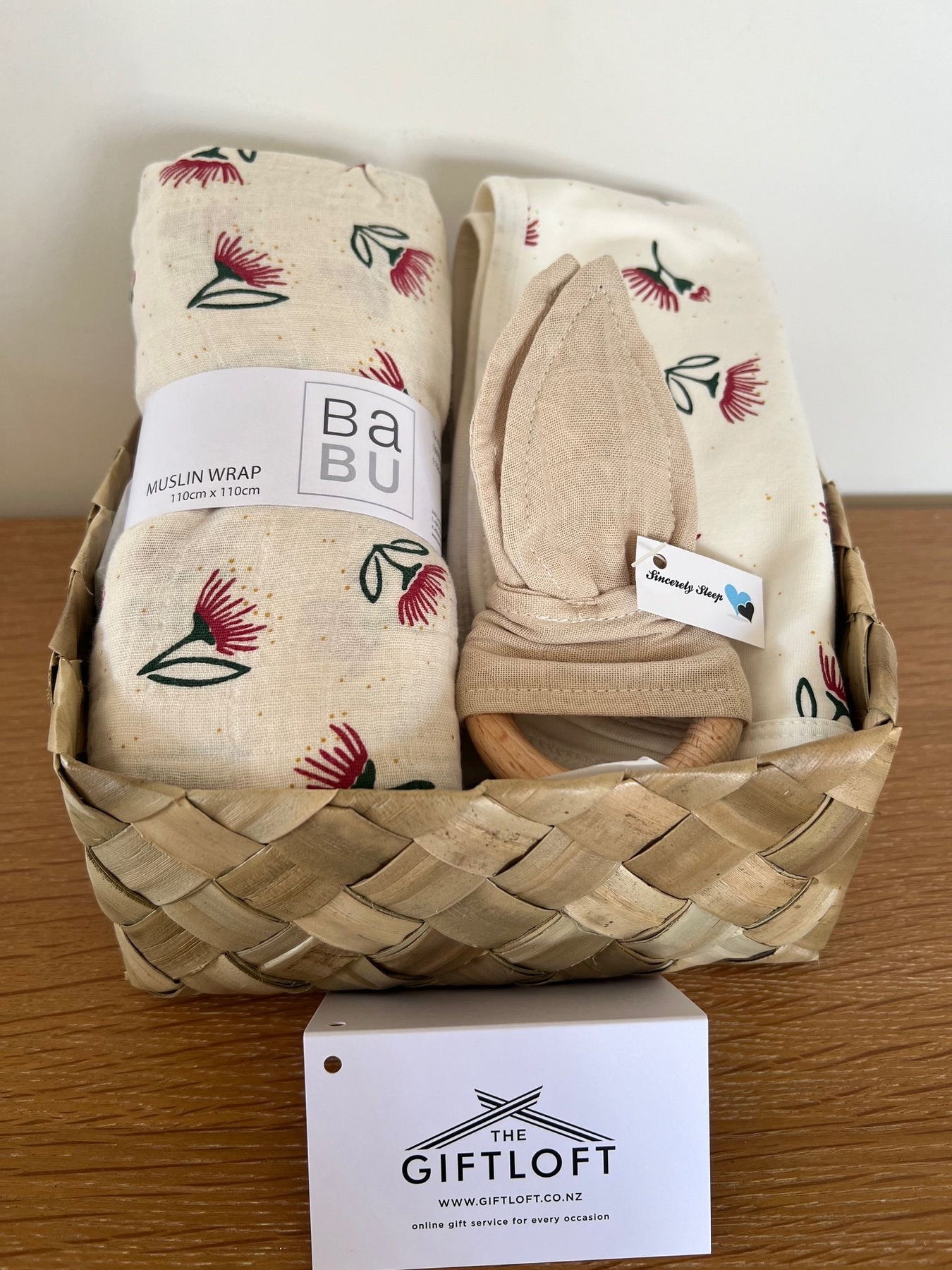 Babu Baby Gift Basket Newborn Baby Gift The Gift Loft (NZ) The